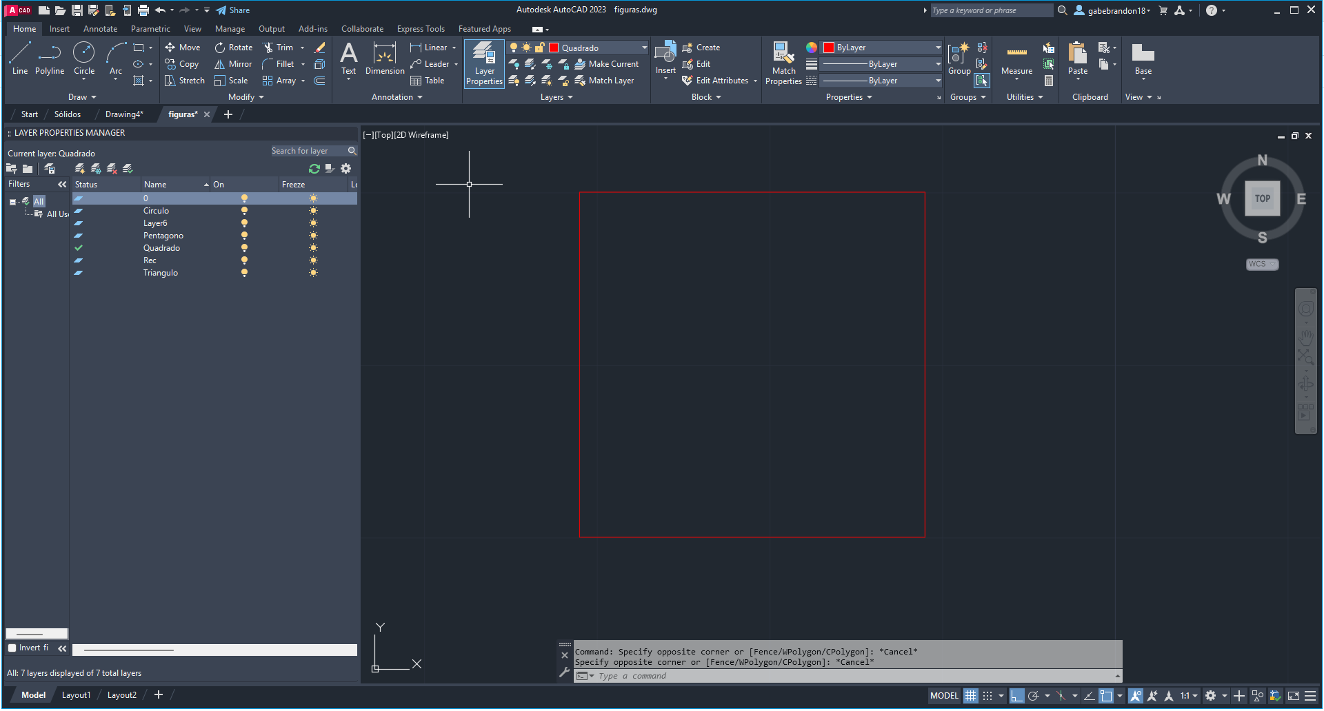 Trabalho da Semana 2 - Figuras Geometricas